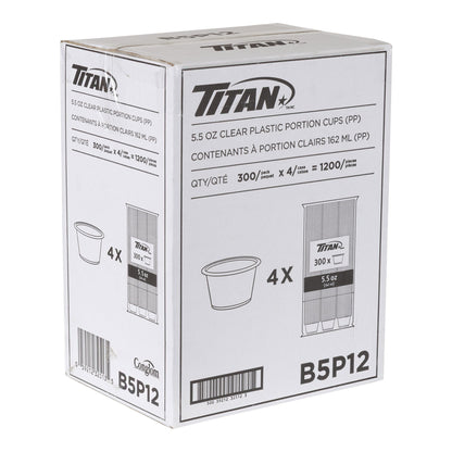 Titan 5.5 oz PP Portion Cup, Pack of 1200 - image 3