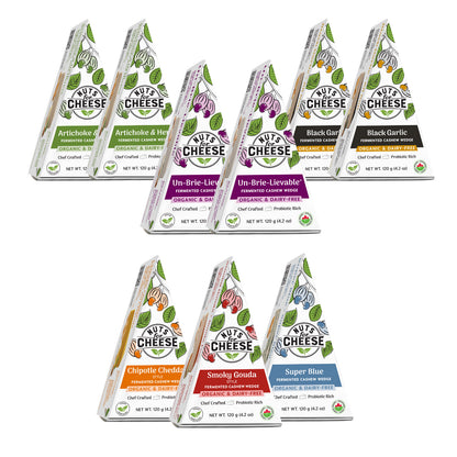 Nuts for Cheese Vegan Dairy-Free Artisanal Wheel Bundle, 1.08 kg - image 1