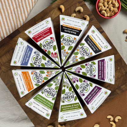 Nuts for Cheese Vegan Dairy-Free Artisanal Wheel Bundle, 1.08 kg - image 2