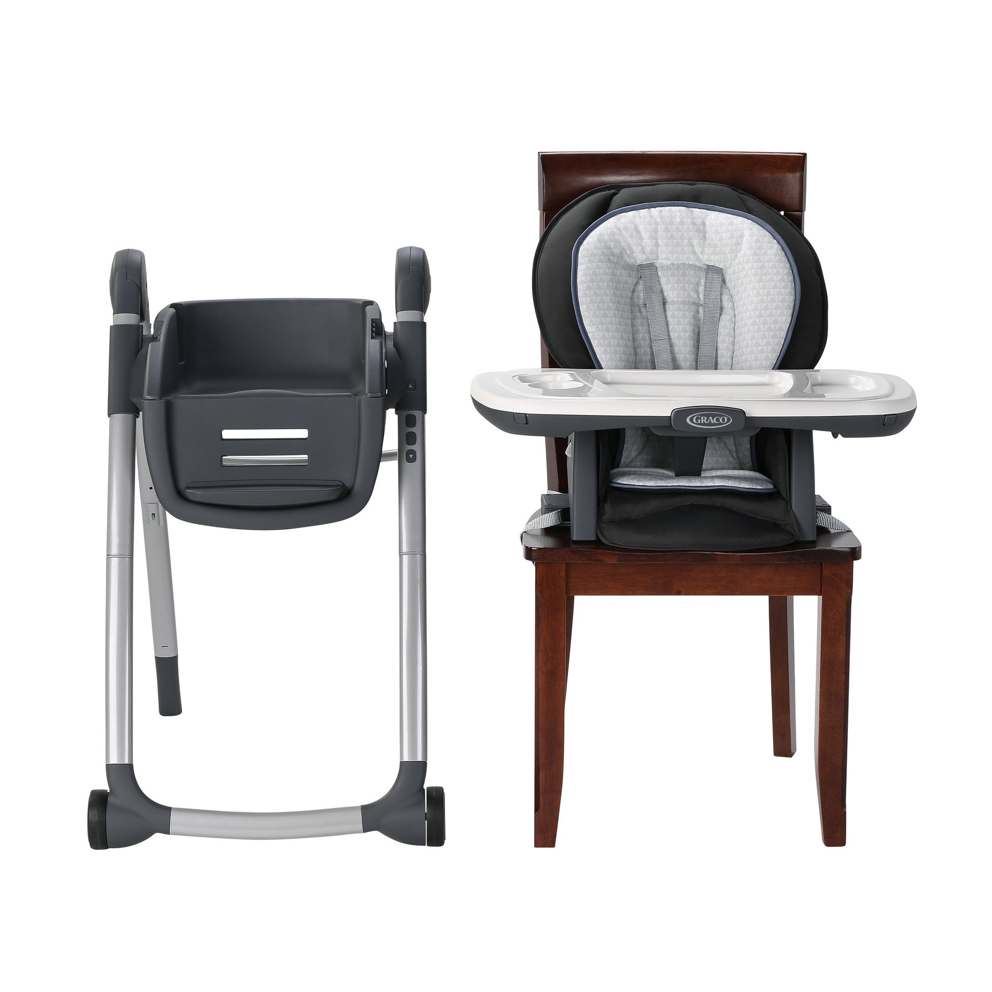 Graco Table2Table Premier Fold 7-in-1 High Chair, Rainier - image 2
