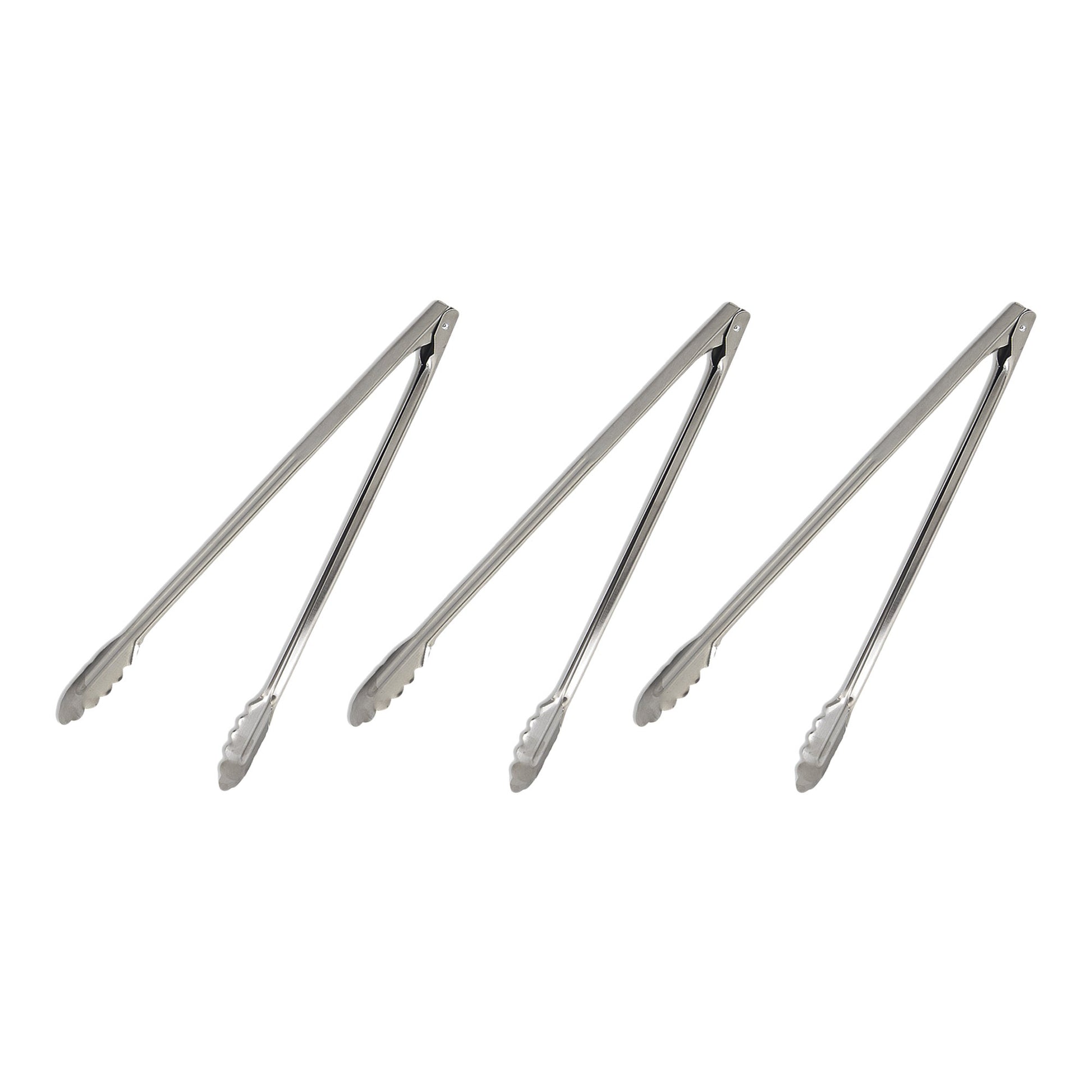 Browne 12 in. Spring Tongs Pack of 3 - image 1