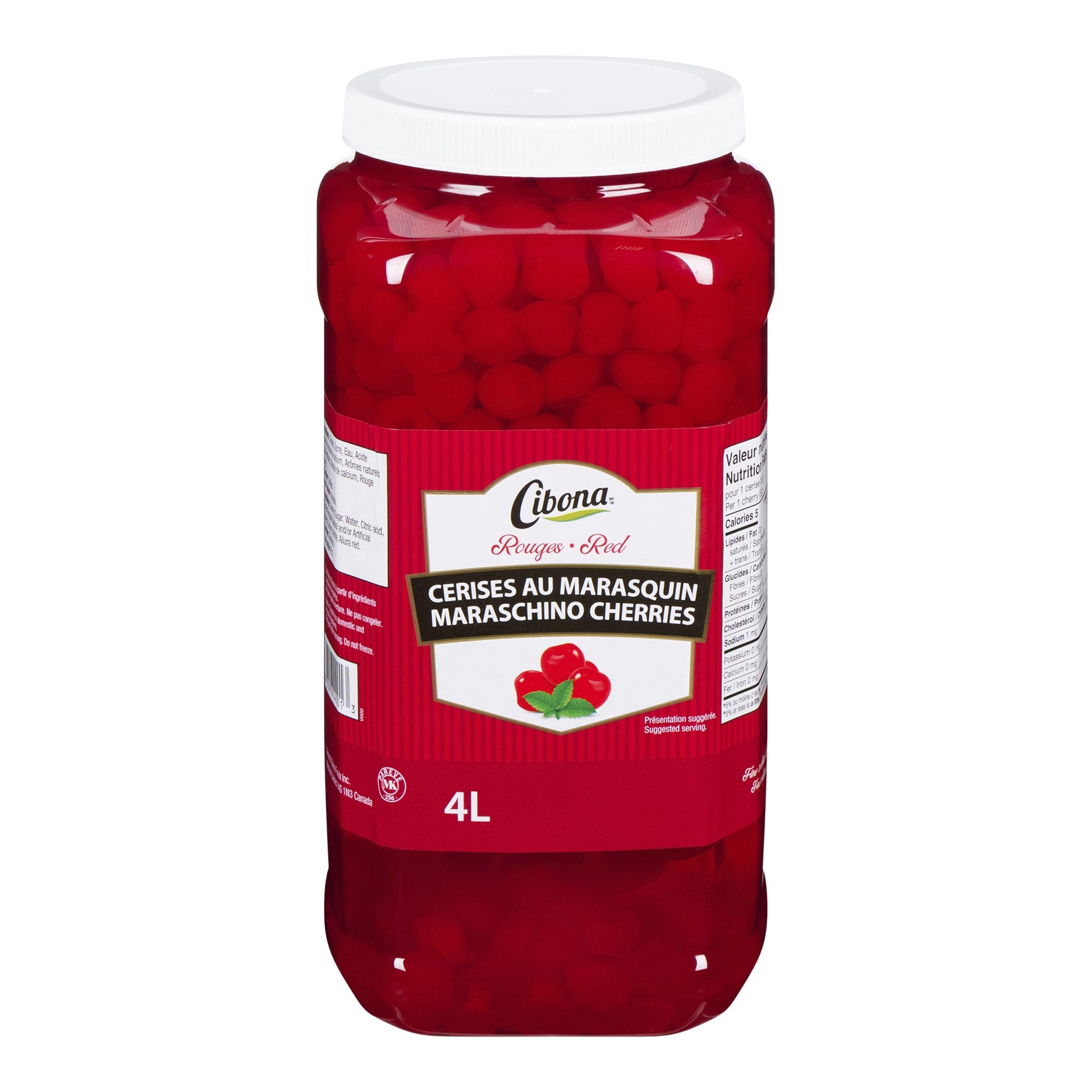 Cibona Maraschino Cherries 4 L - image 1