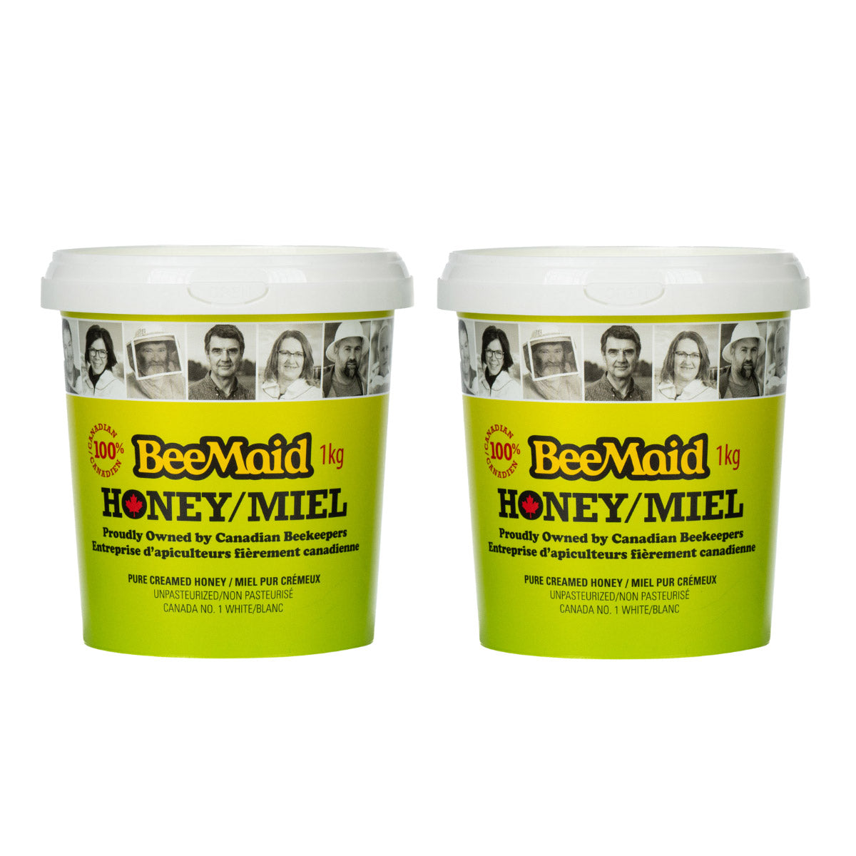BeeMaid Creamed Honey,  2 × 1 kg - image 1