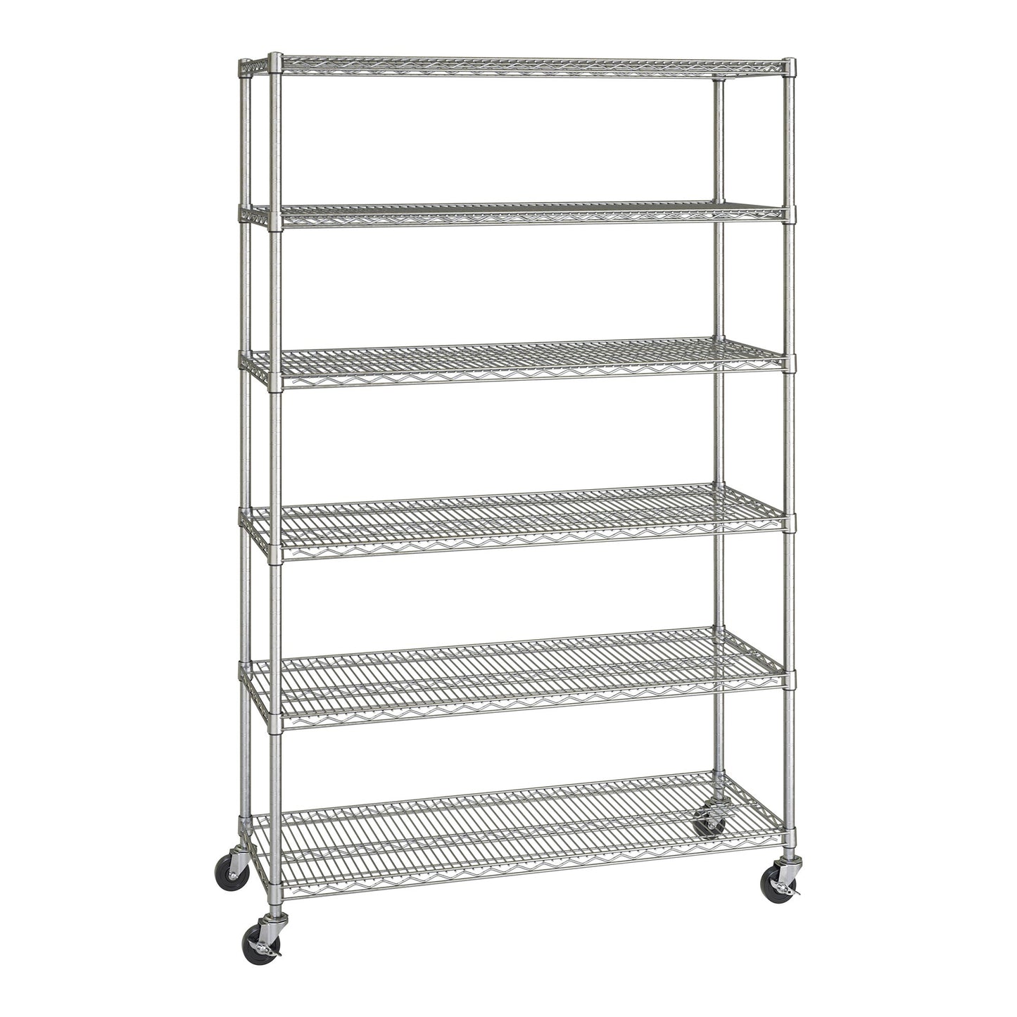 Seville Classics 6 Tier NSF Steel Wire Shelving Rack - image 1