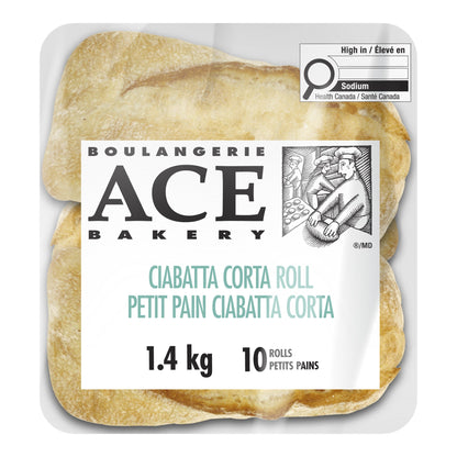 Ace Bakery Ciabatta Corta Rolls, 10 pack - image 3