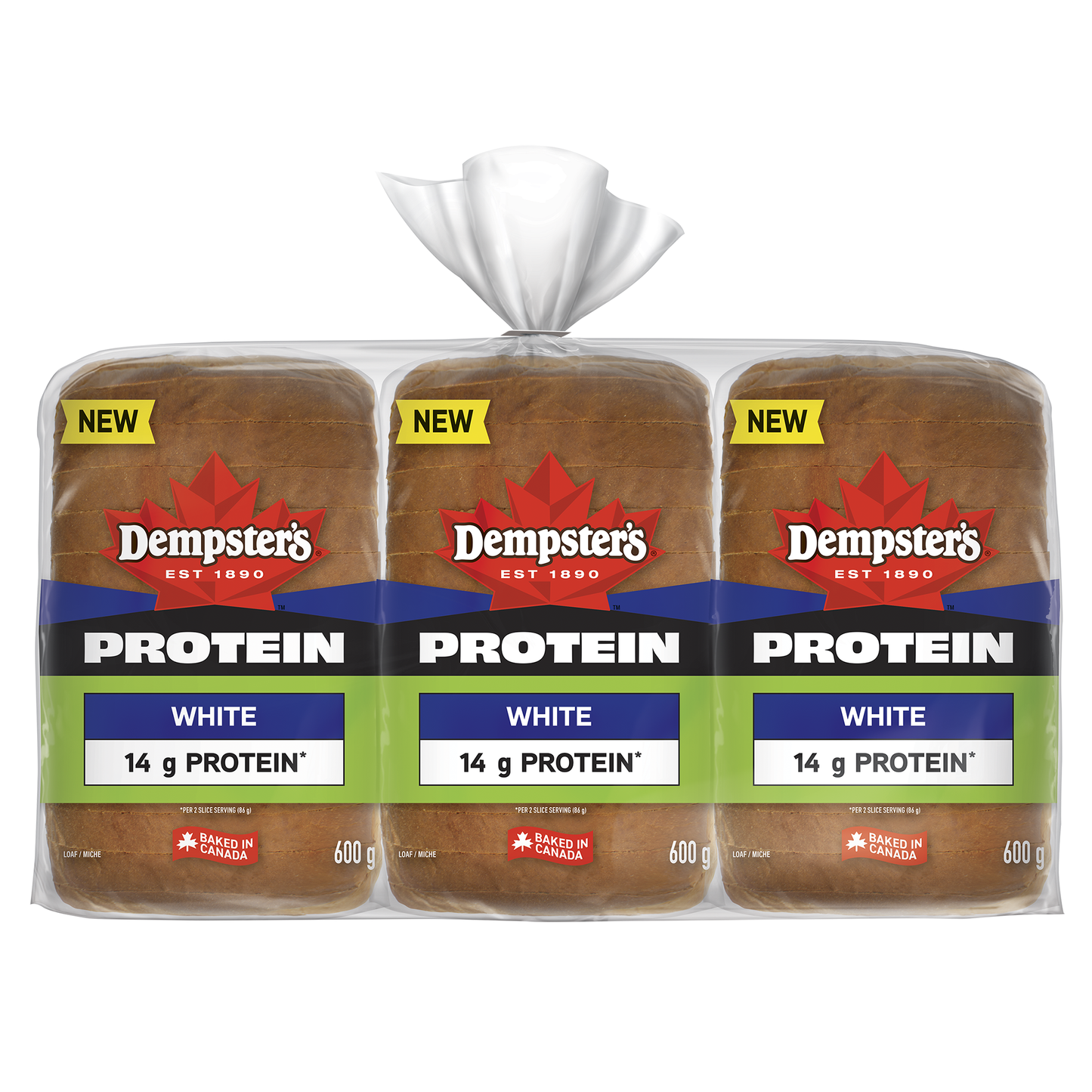 Dempster's Protein Bread, 3 x 600 g - image 2