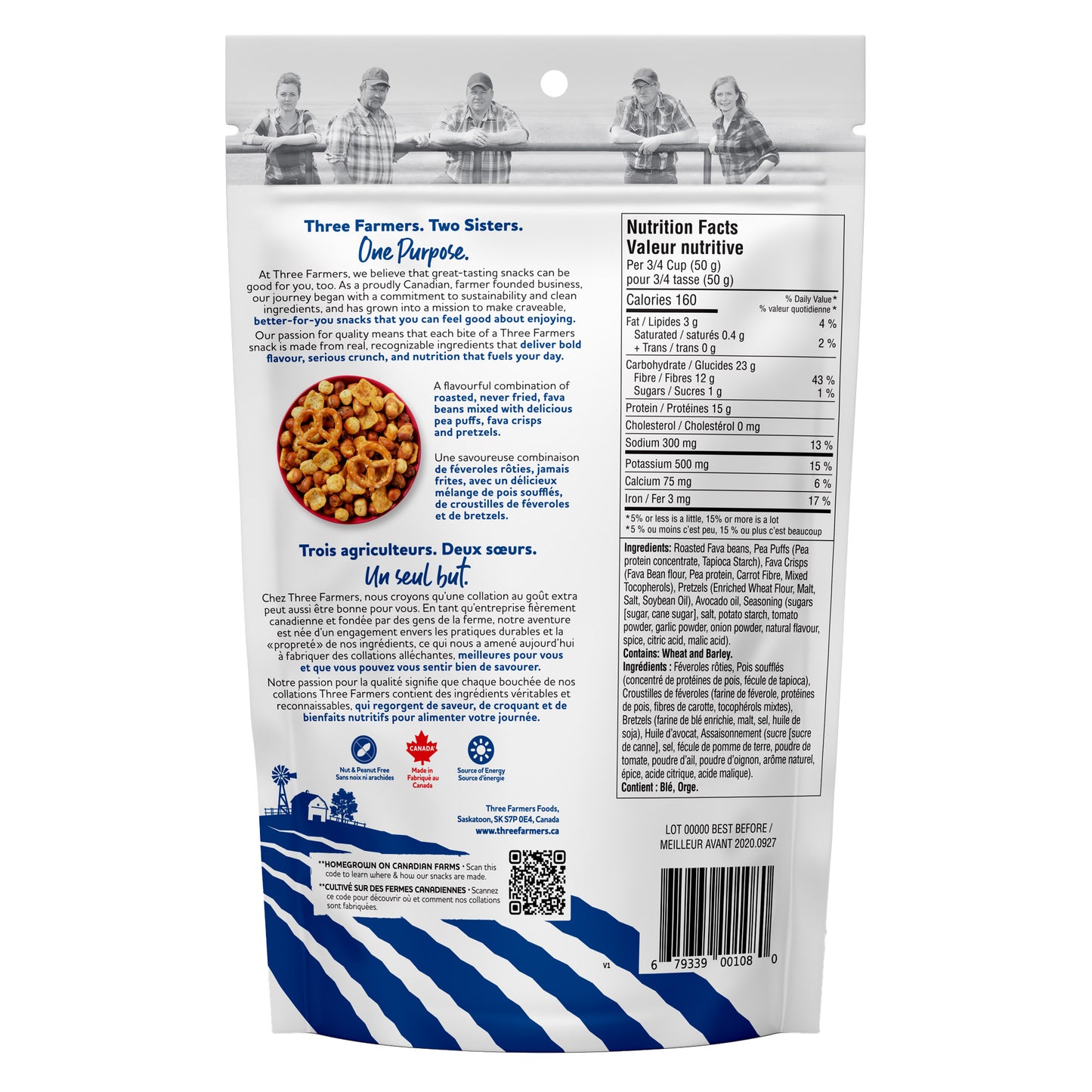 Three Farmers Protein Snack Mix, 6 × 150 g - image 4