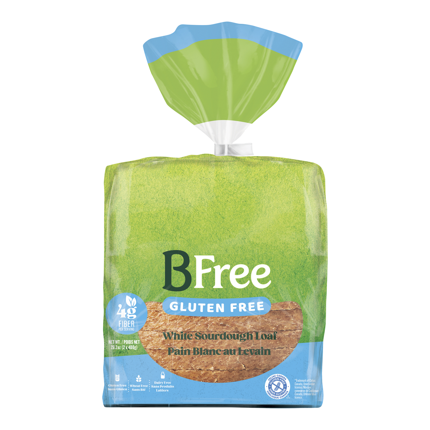 BFree White Sourdough Loaf, 2 x 400g - image 1