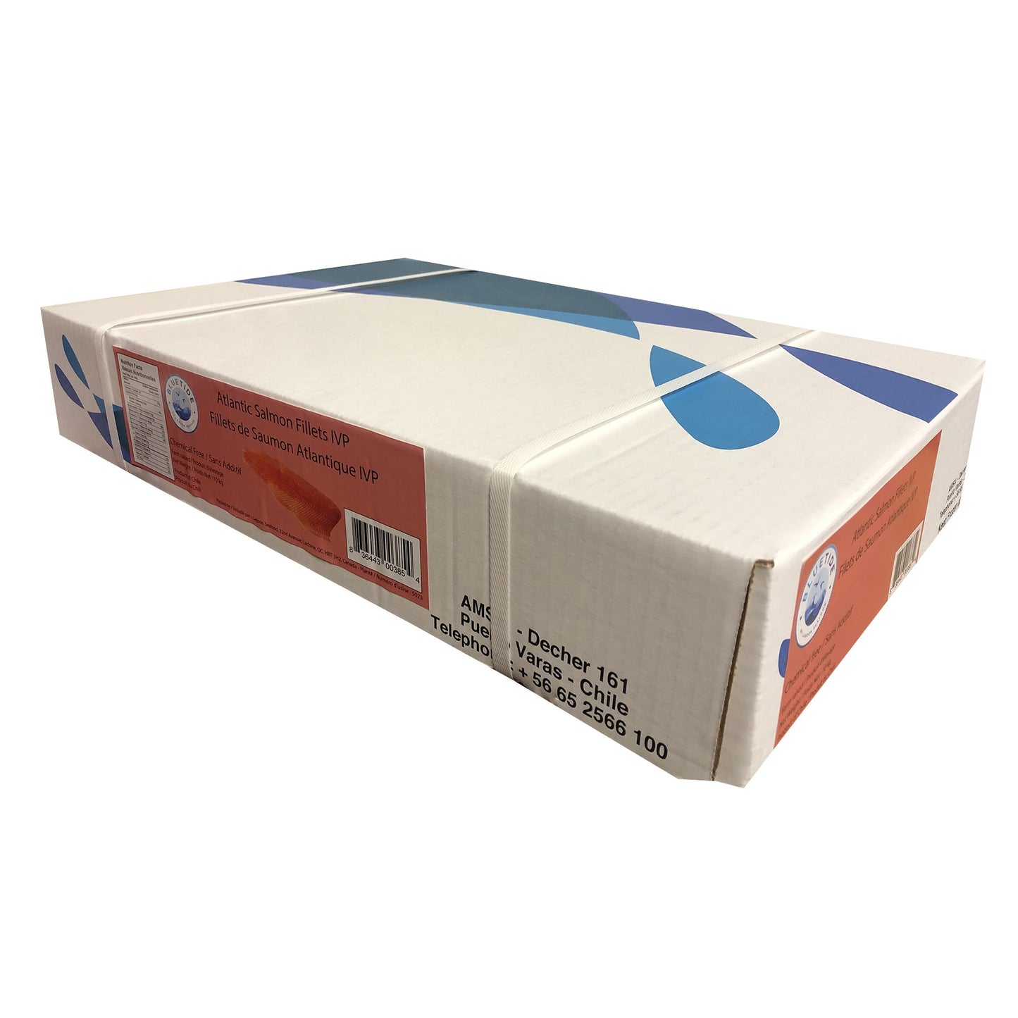 Blue Tide Atlantic Frozen Salmon Fillets Skin On, 10 kg - image 3
