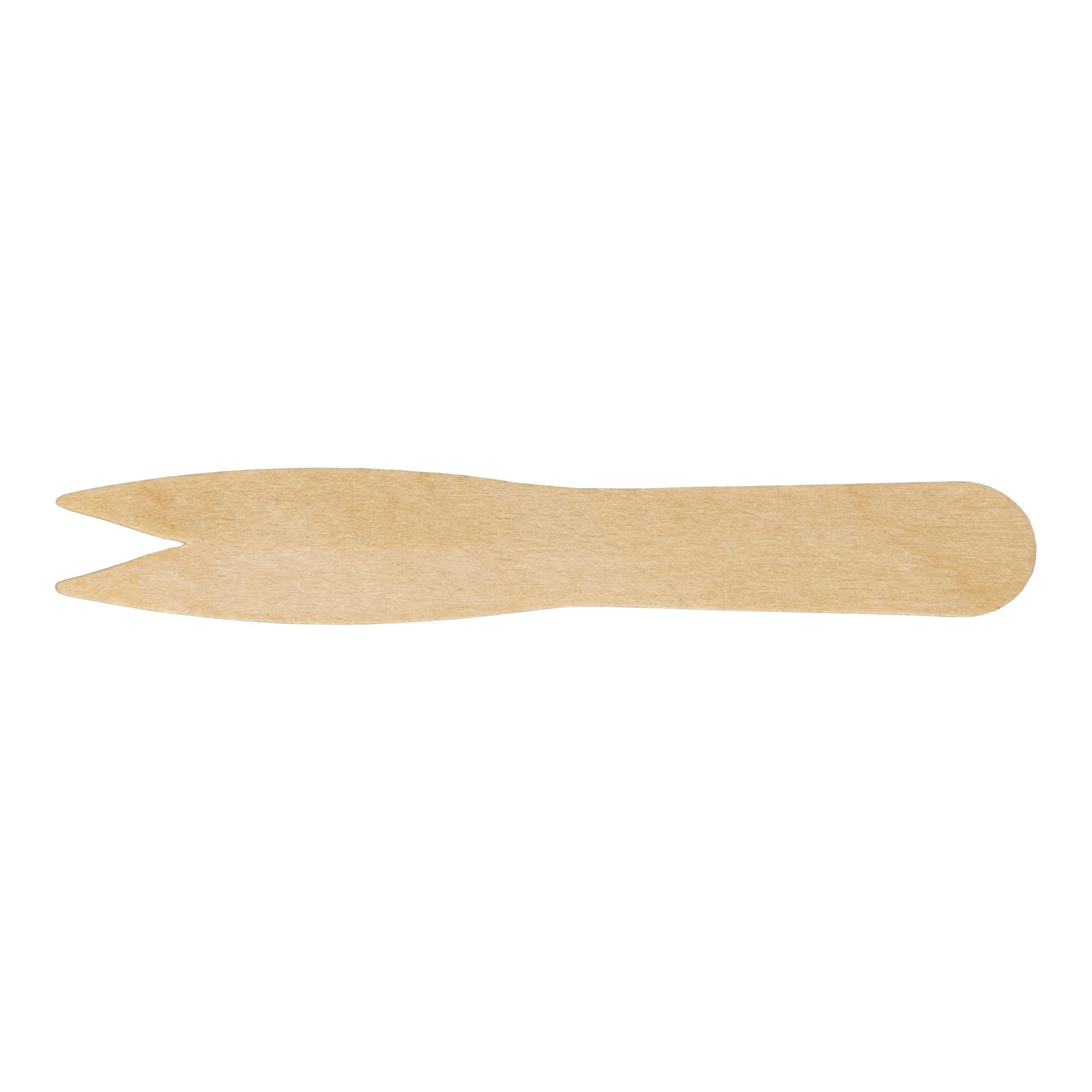 Cafe Express 3.8 Inch Birch Chip Fork, 20 Packs of 1000 - image 1