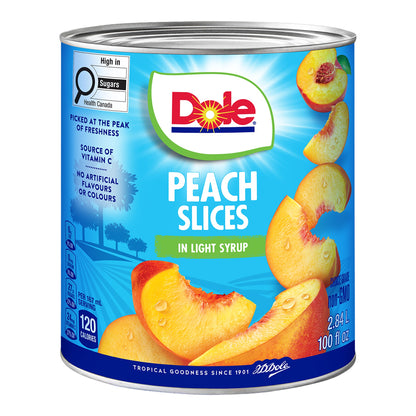 Dole Sliced Peaches, 2.84 L - image 1
