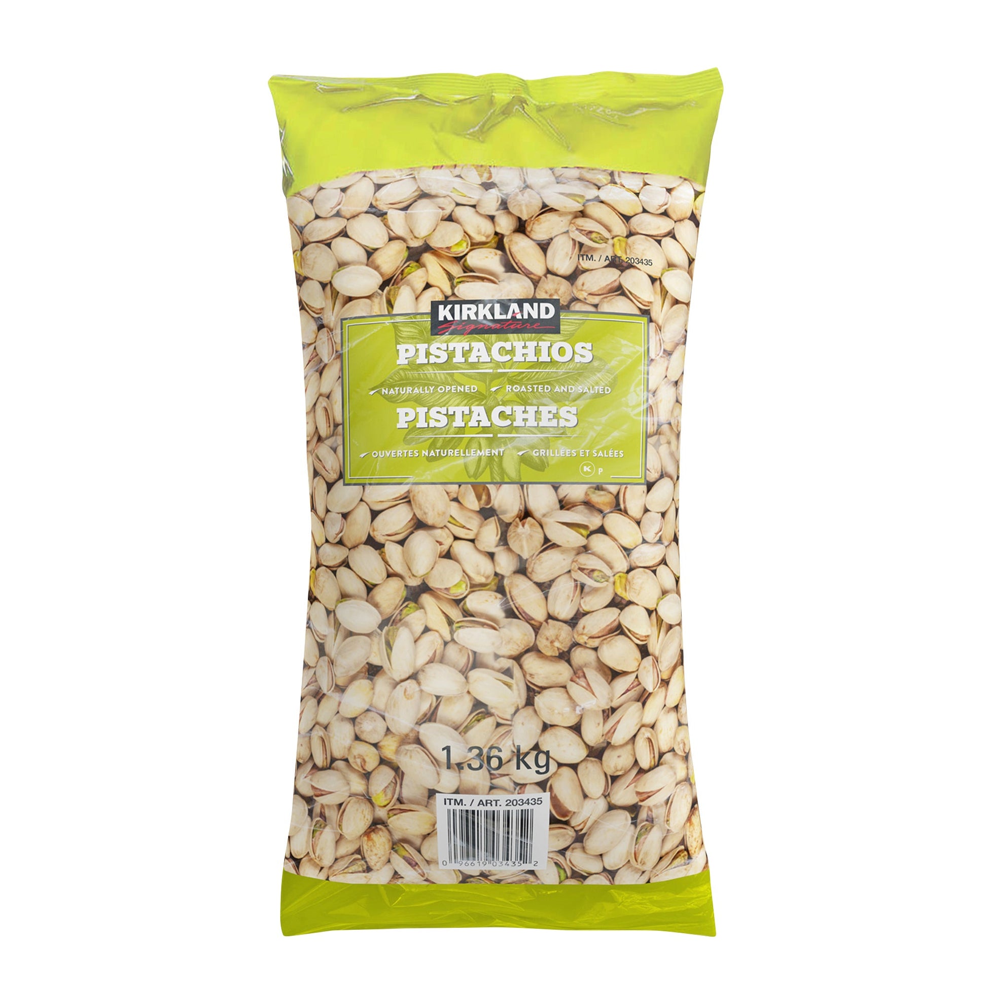 Kirkland Signature Pistachios, 1.36 kg — product image