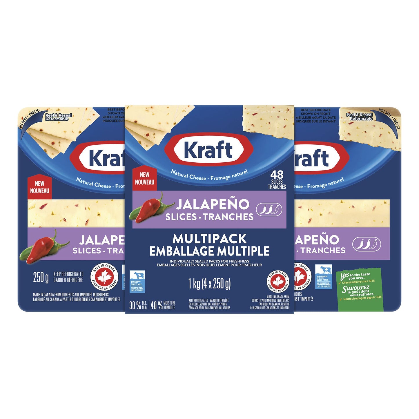 Kraft Natural Cheese Jalapeño Slices, 4 × 250 g - image 5