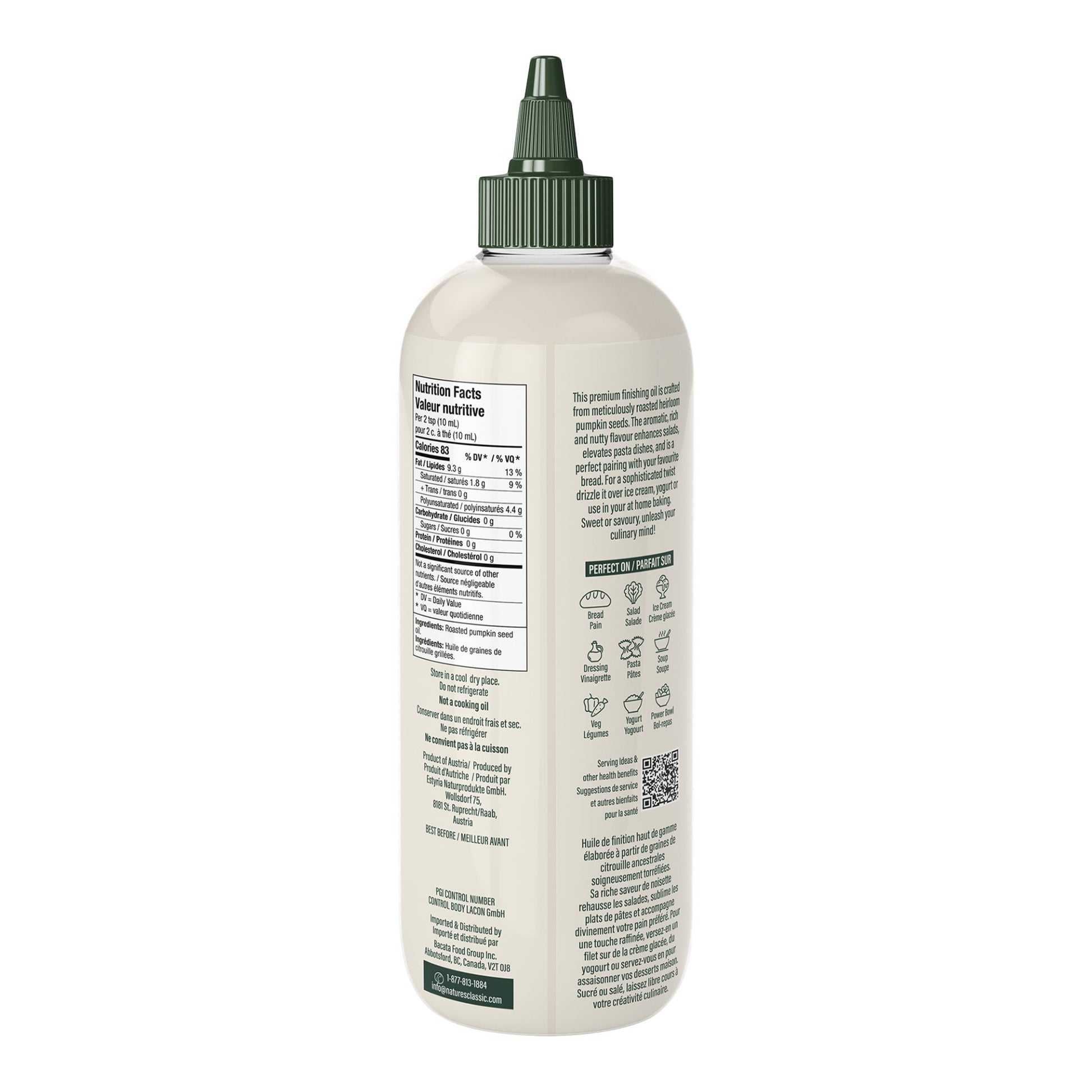 100% Pure Roasted Pumpkin Seed Oil, 700 mL - image 3