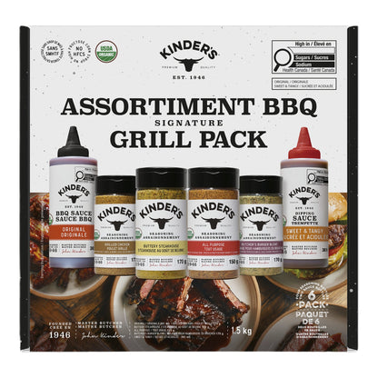 Kinder's Grill Pack, 2 sauces 4 spices - image 3