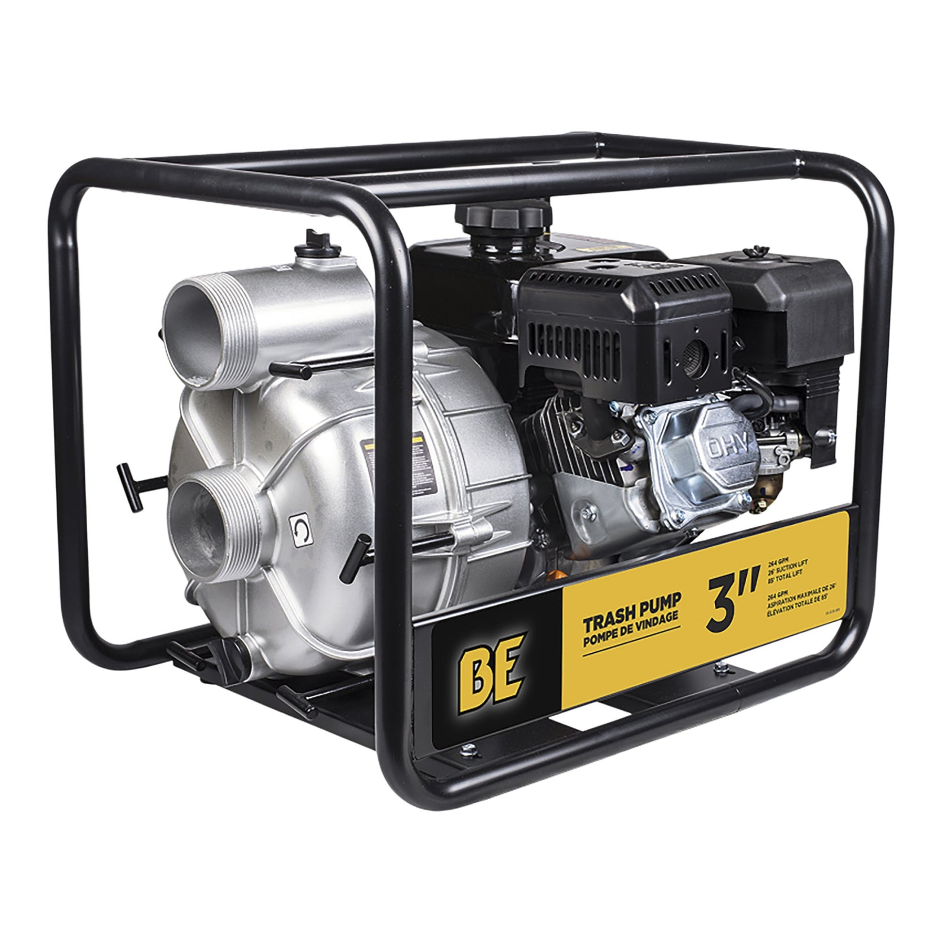 3" Semi Trash Pump 264 GPM 36 PSI - image 1
