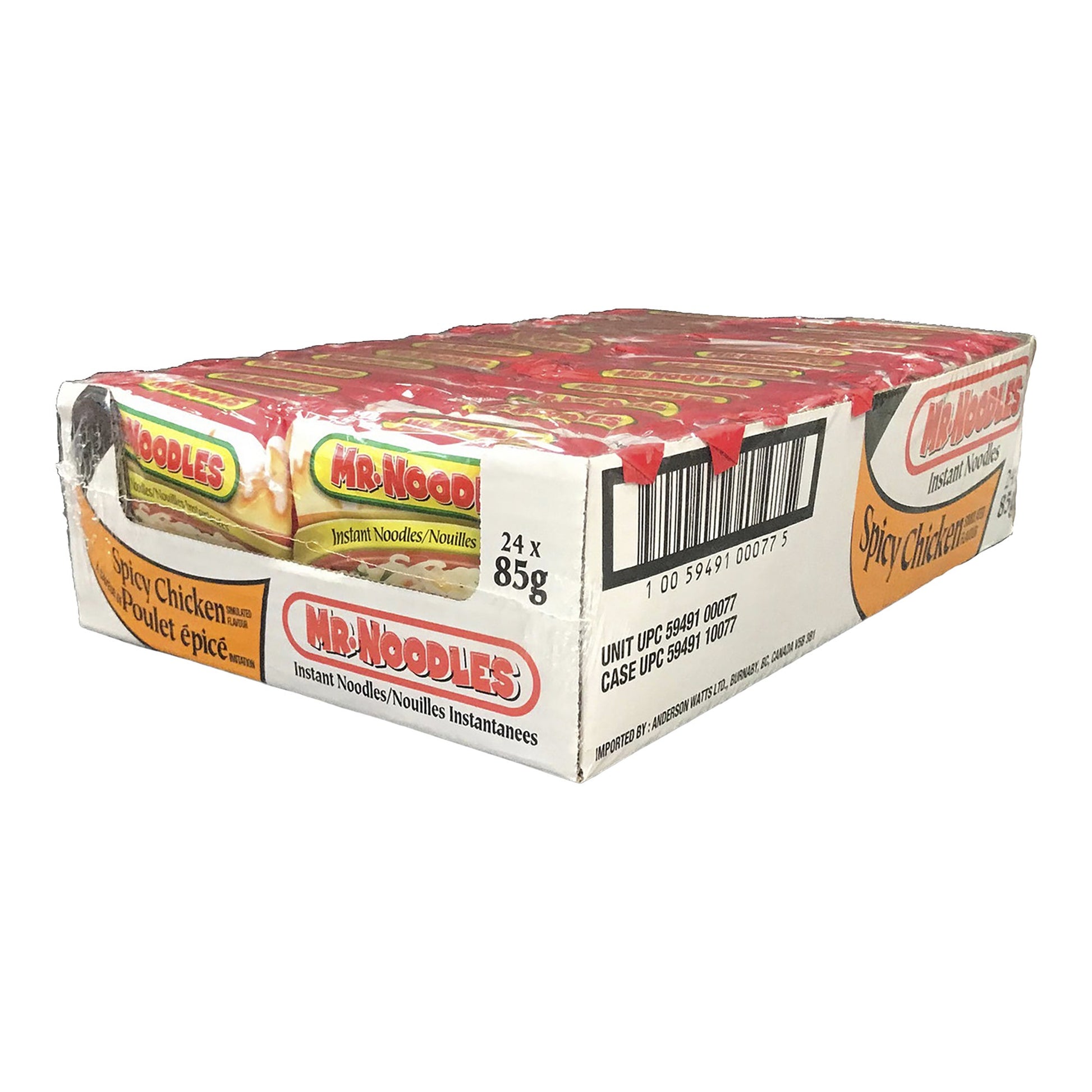 Mr. Noodles Spicy Chicken 24 x 85 g - image 1