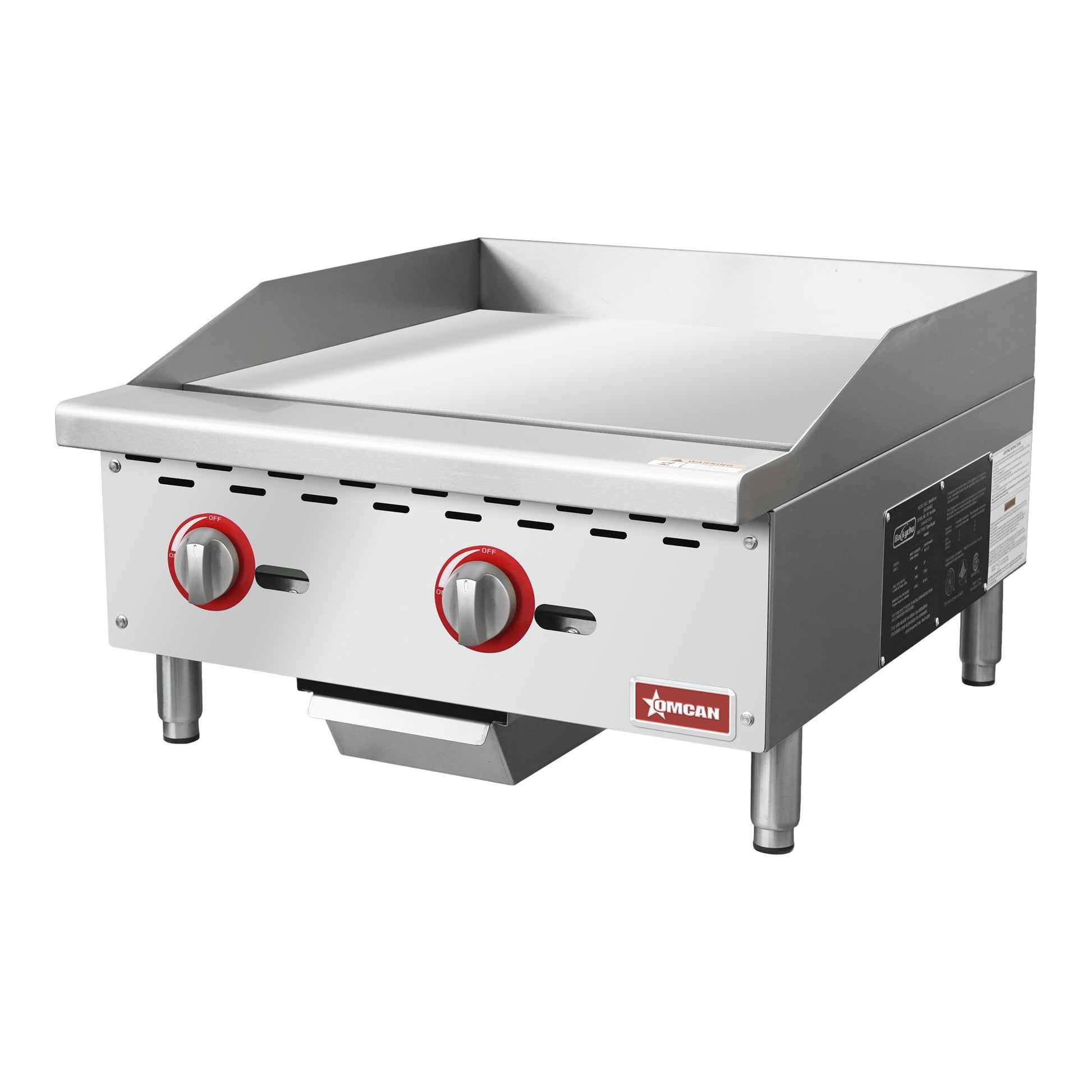 Omcan 24 in Gas Griddle - image 2