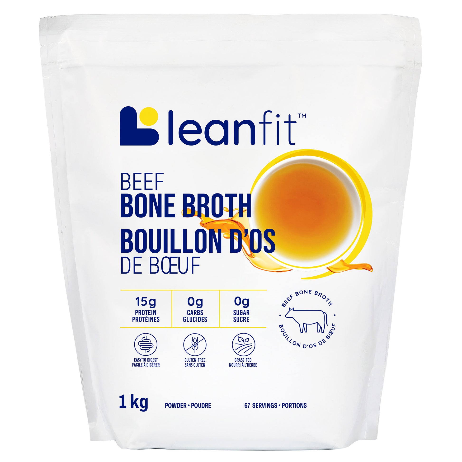 Leanfit Bone Broth, 1 kg  - image 1