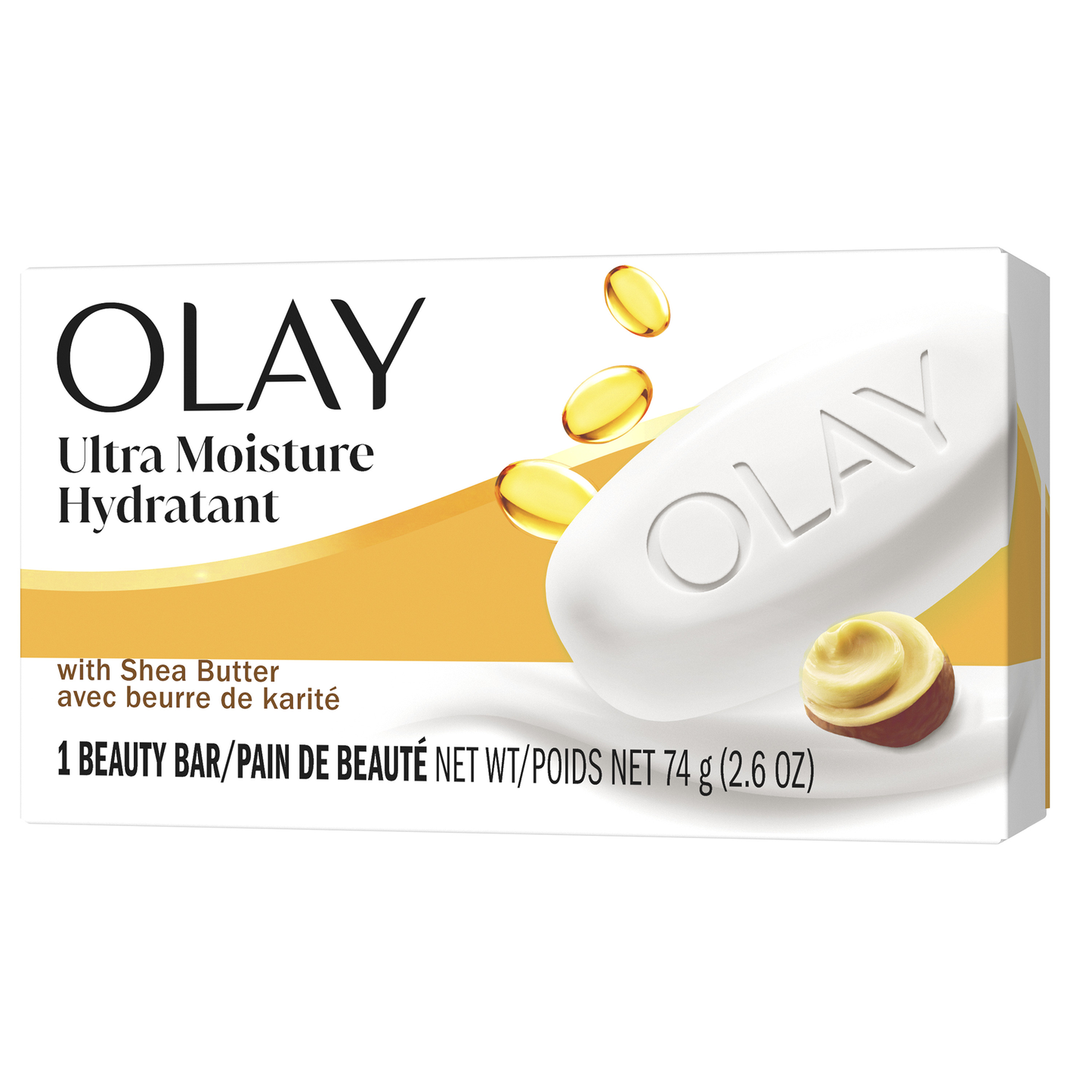 Olay Ultra Moisture Bar Soap with Shea Butter 48 x 74 g - image 1