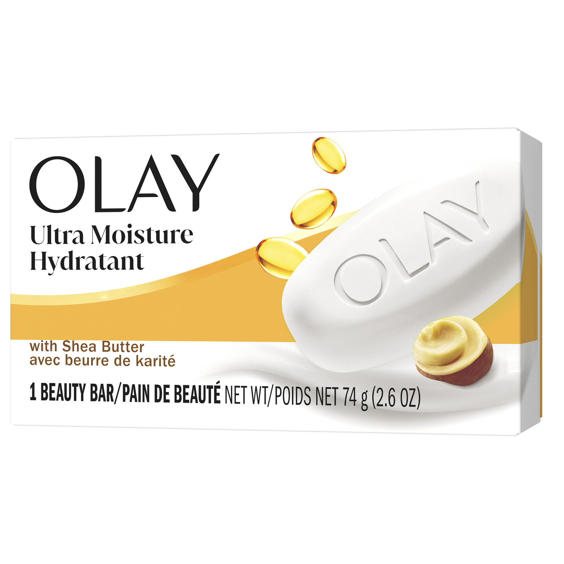 Olay Ultra Moisture Bar Soap with Shea Butter 48 x 74 g - image 1