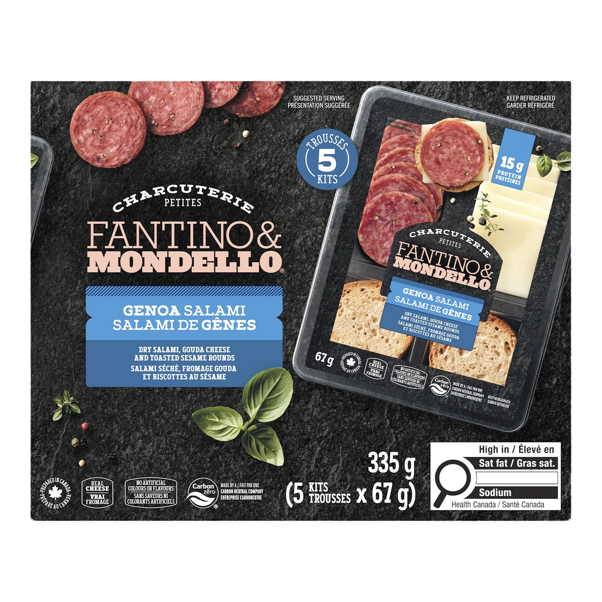 Fantino and Mondello Charcuterie Kits, 5 × 67 g - image 1