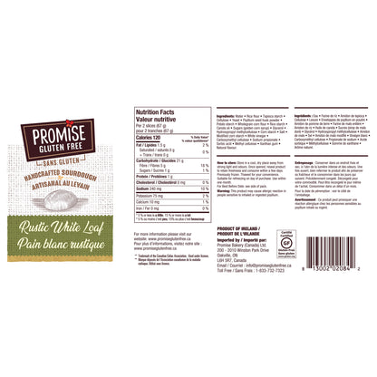 Promise Gluten Free Rustic Sourdough Loaf, 3 × 400 g - image 2