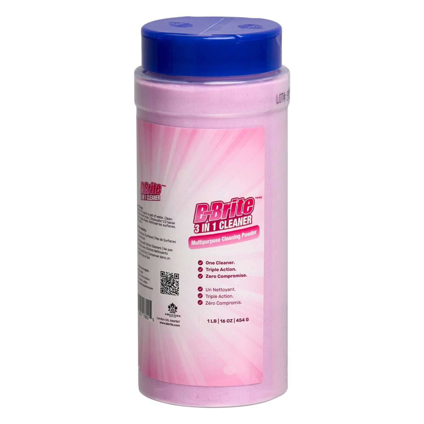 B-Brite 3-in-1 Cleaning Powder with Bleach, 3-pack - image 2
