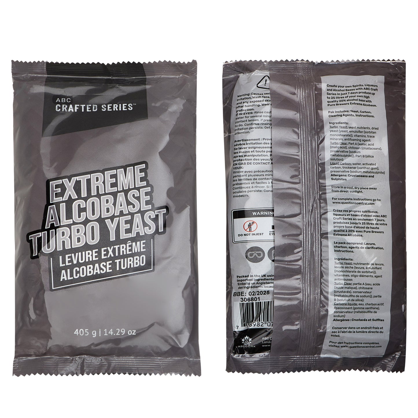 ABC Crafted Series Extreme Alcobase Turbo Yeast Kit - image 2