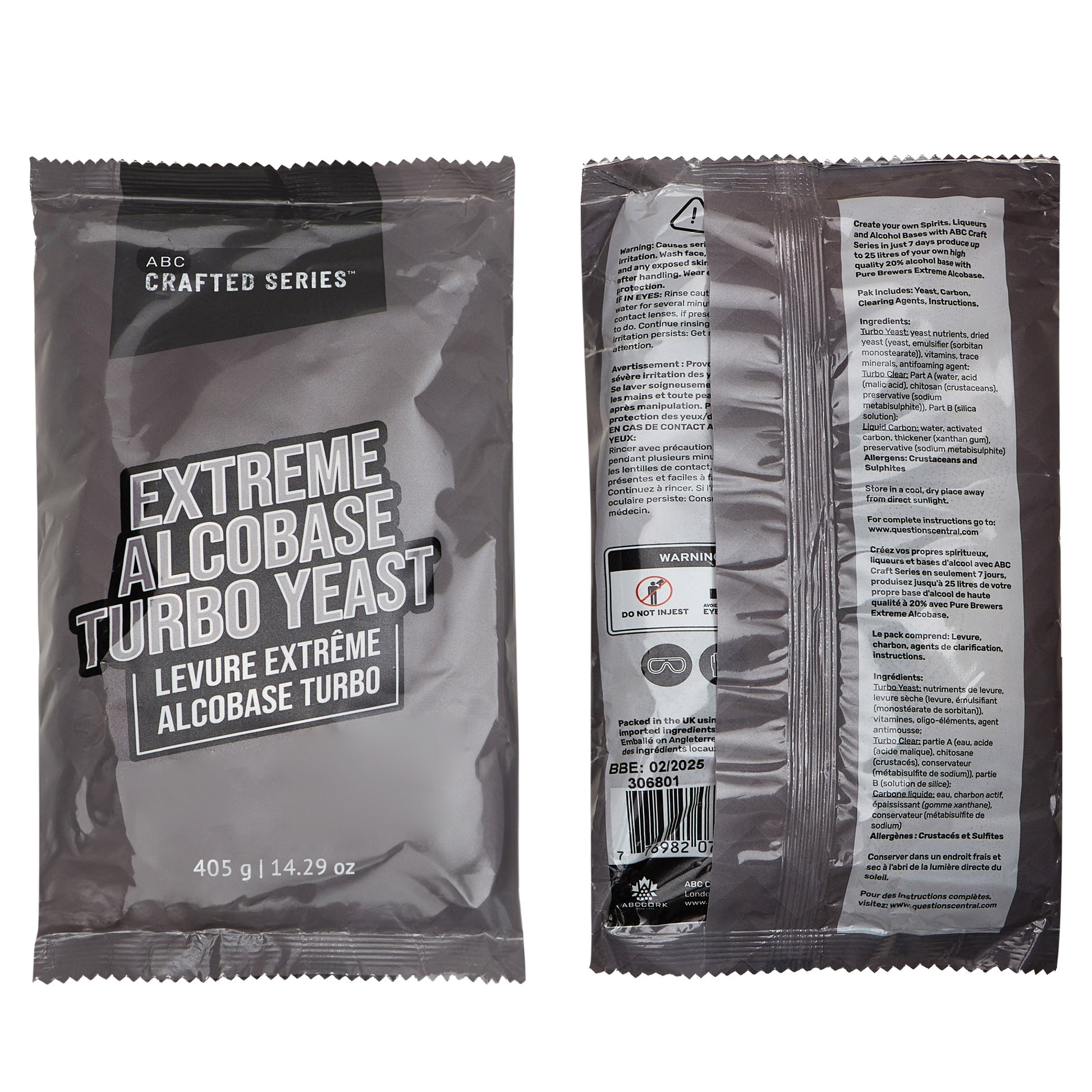ABC Crafted Series Extreme Alcobase Turbo Yeast Kit - image 2