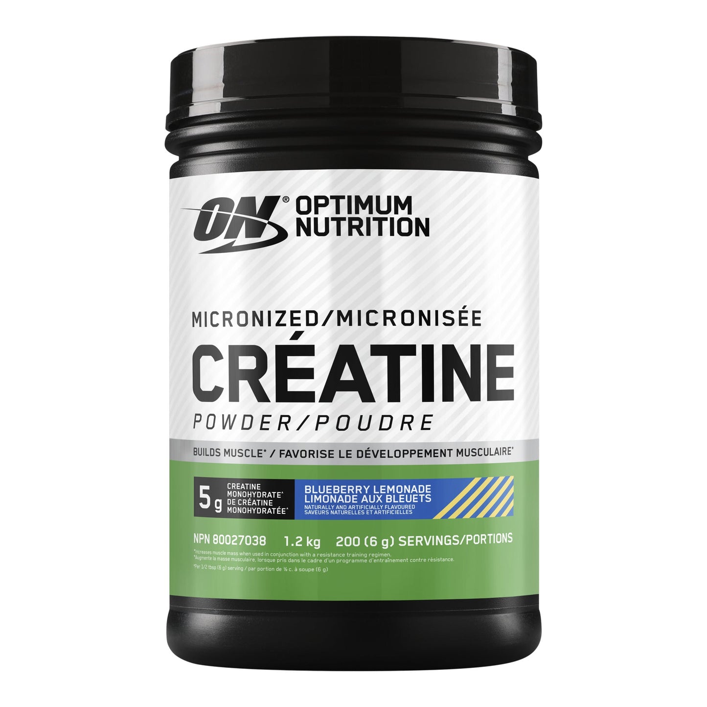 Optimum Nutrition Creatine Blueberry Lemonade, 1.2 kg - image 1
