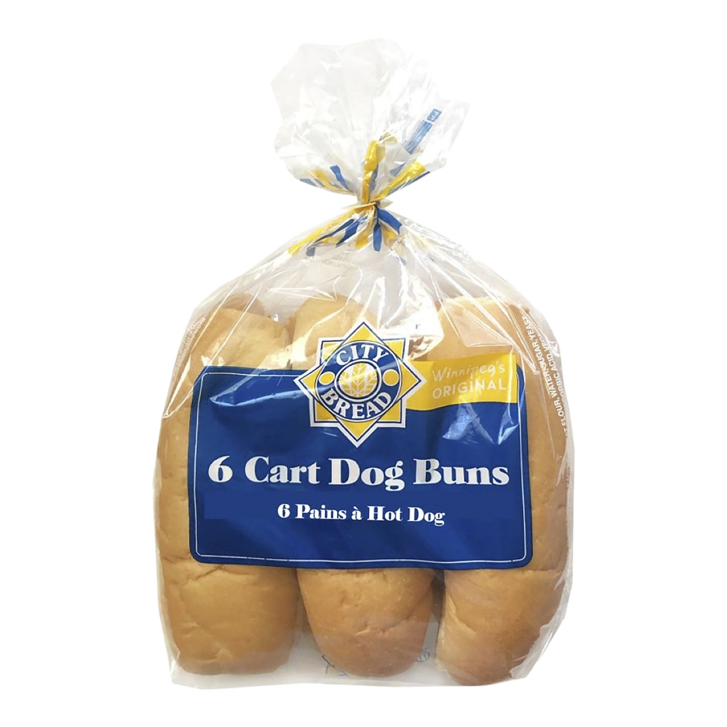 City Bread Dog Bun 6 x 60g - image 1
