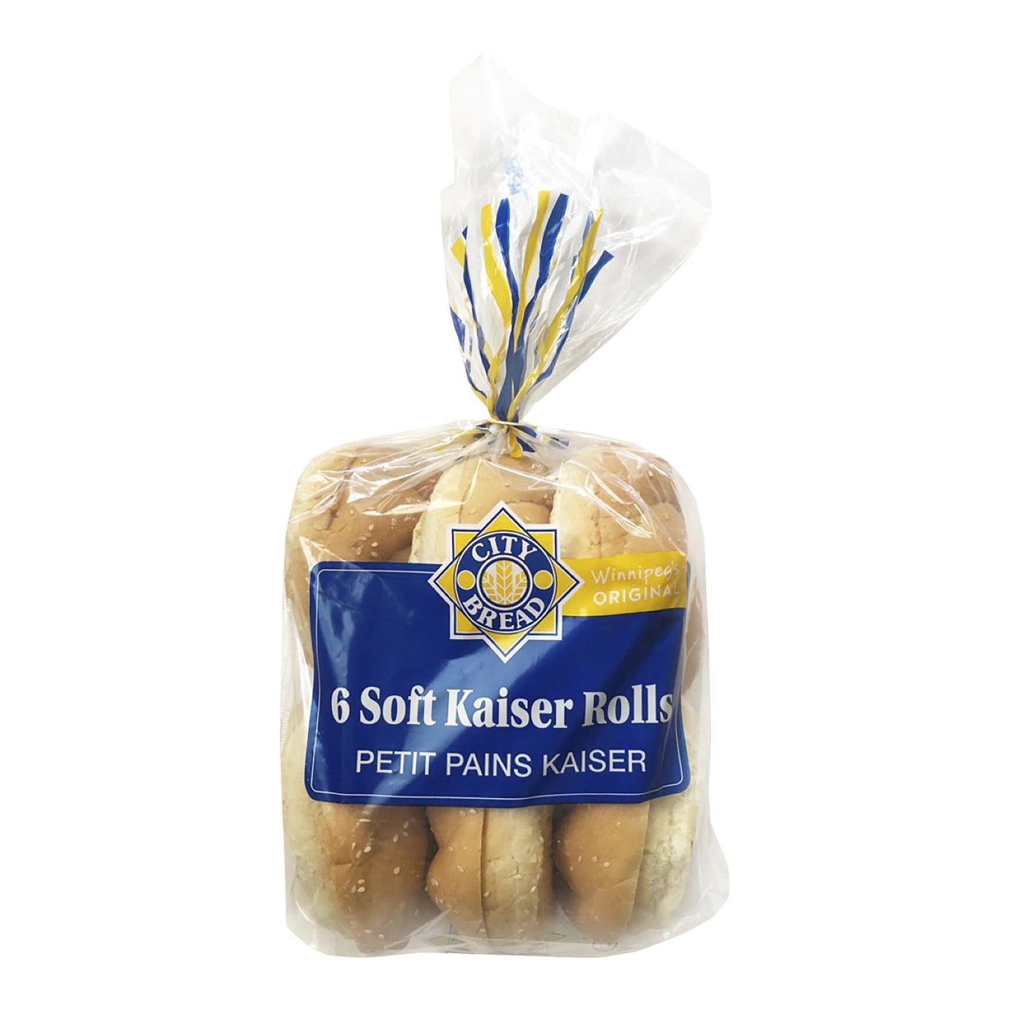 City Bread Kaiser Burger Bun 6 x 80 g - image 1