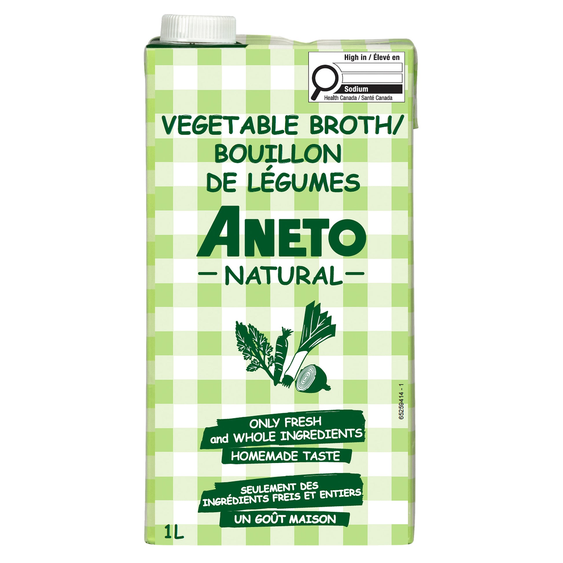 Aneto Natural Broth, 6 × 1 L - image 1