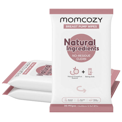 Momcozy Smart Breast Pump + Milk Storage Bags + Breast Pump Wipes - image 4