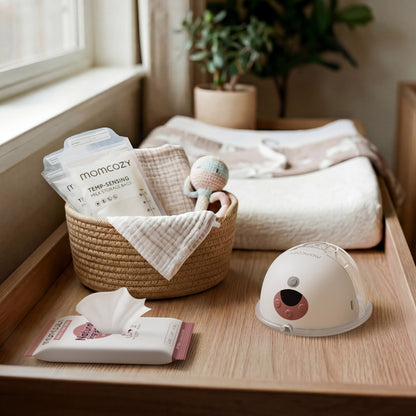 Momcozy Smart Breast Pump + Milk Storage Bags + Breast Pump Wipes - image 6