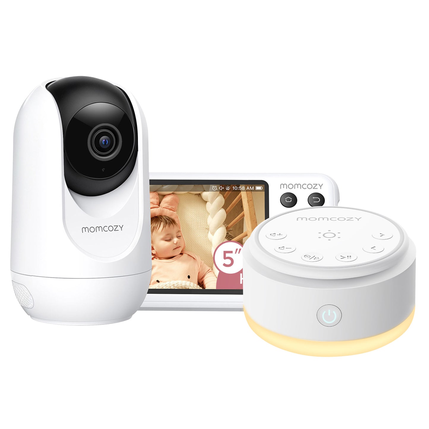 Momcozy Baby Monitor + White Noise Machine - image 1