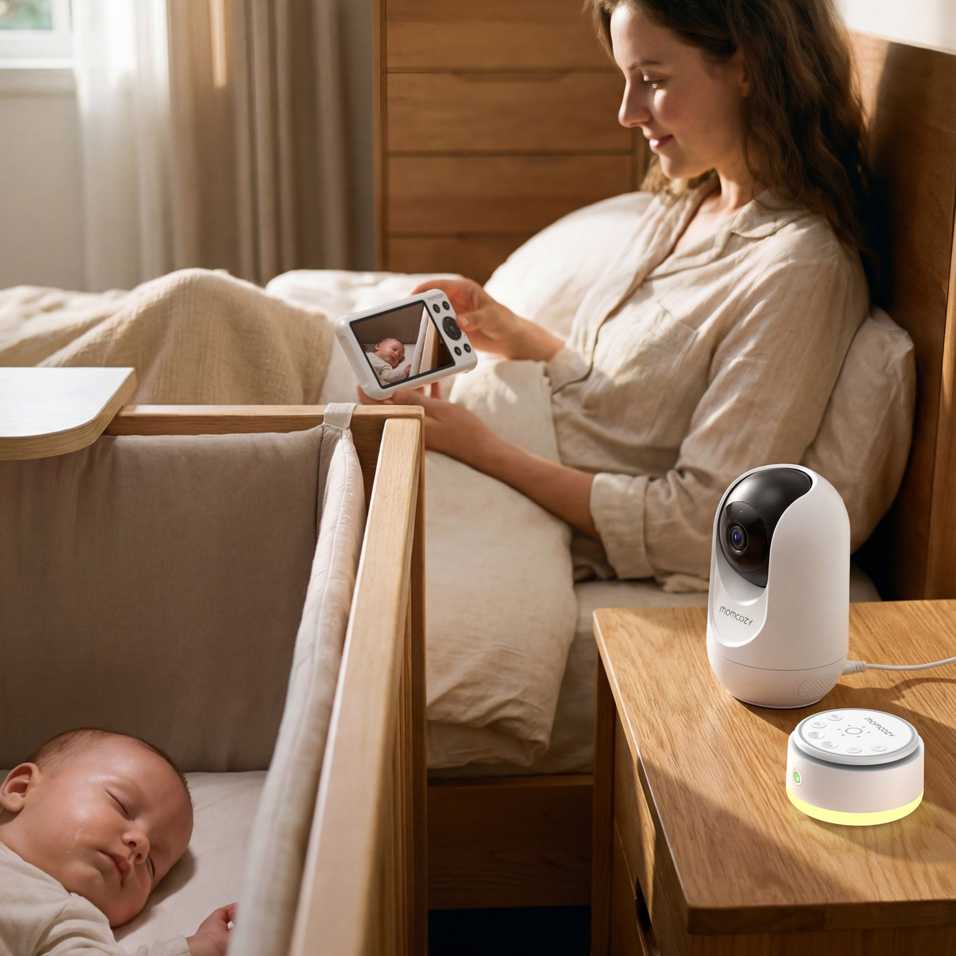 Momcozy Baby Monitor + White Noise Machine - image 5