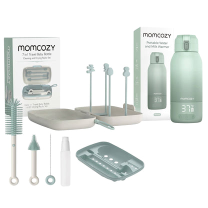Momcozy Bottle Warmer + Portable Bottle Brush Set - image 1