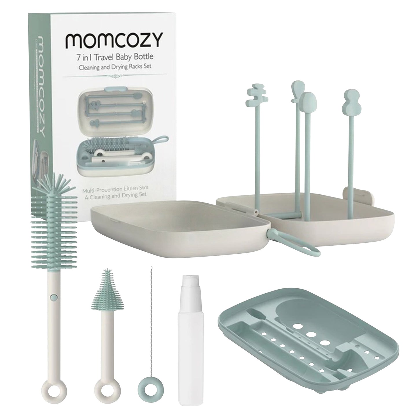 Momcozy Bottle Warmer + Portable Bottle Brush Set - image 2