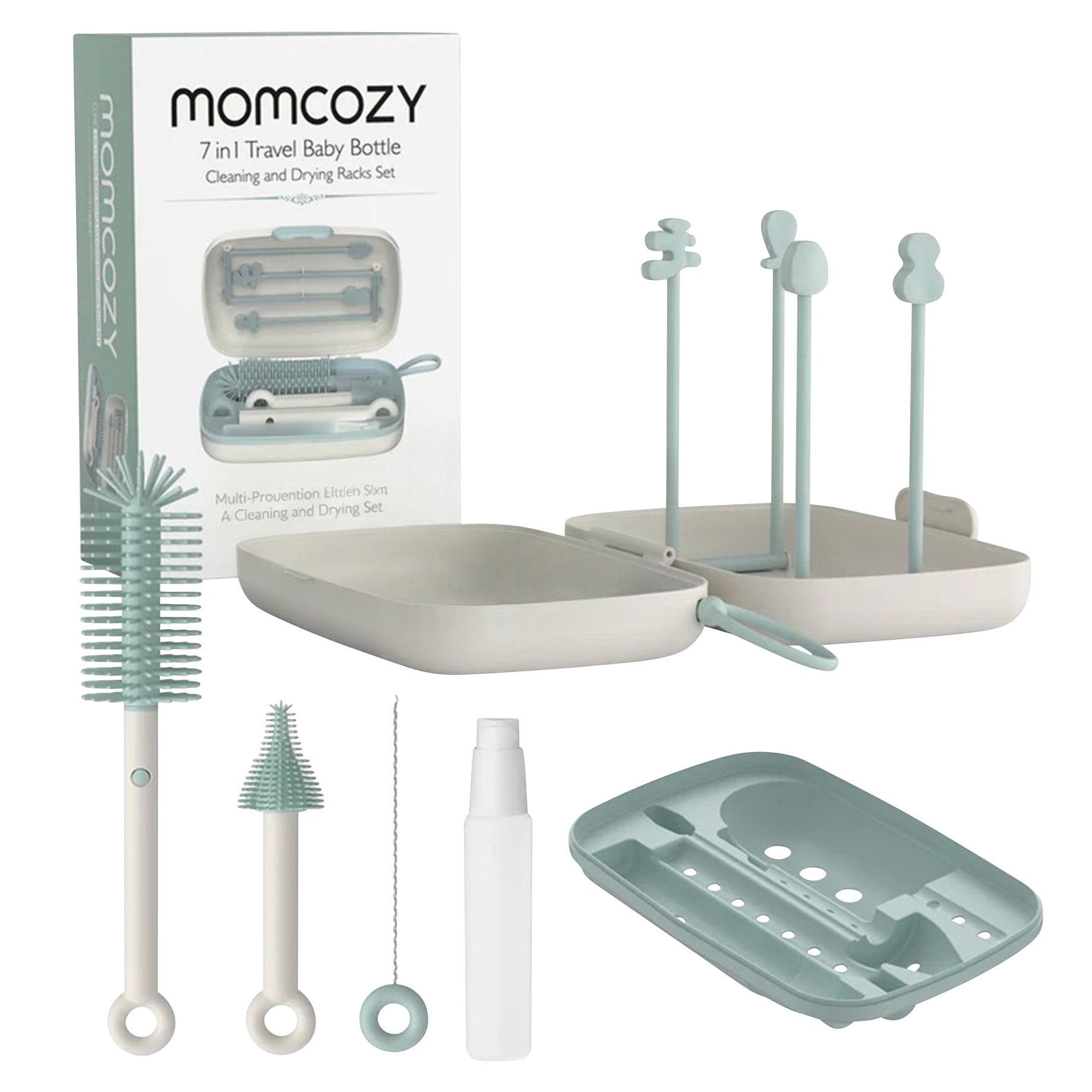 Momcozy Bottle Warmer + Portable Bottle Brush Set - image 2