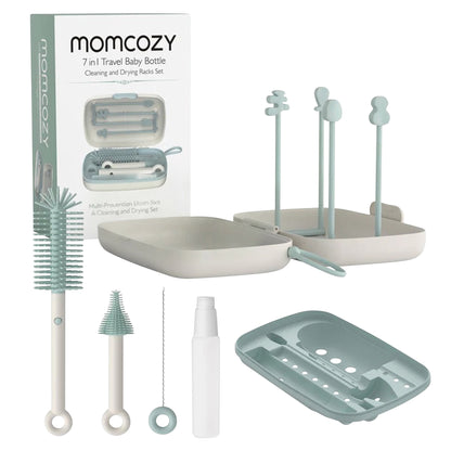 Momcozy Bottle Warmer + Portable Bottle Brush Set - image 2