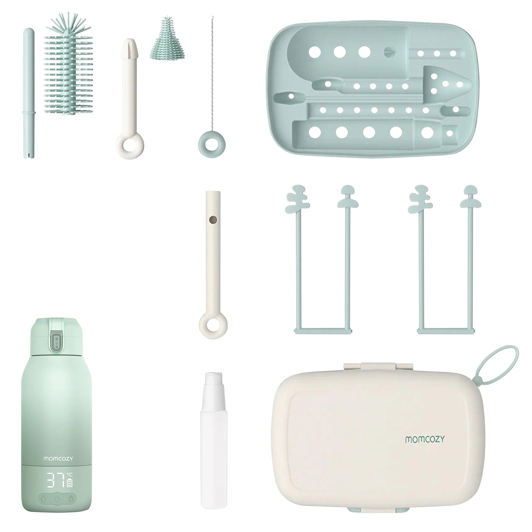 Momcozy Bottle Warmer + Portable Bottle Brush Set - image 4