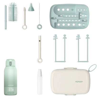 Momcozy Bottle Warmer + Portable Bottle Brush Set - image 4