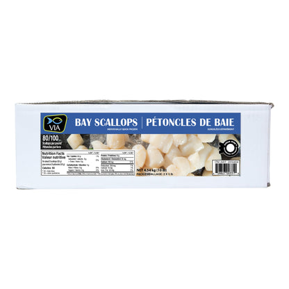 Via Bay Scallops, 4.54 kg - image 1