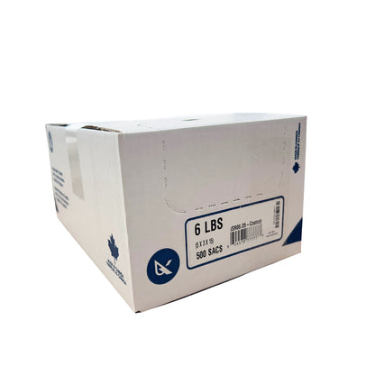 Polykar 6lb Clear Food Bag,Pack of 500 - image 2