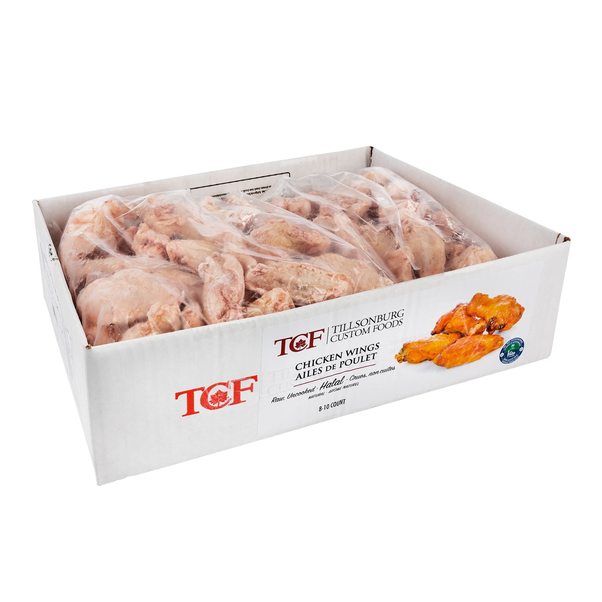 TCF Uncooked Split Frozen Chicken Wings, 2 x 2.27 kg - image 3