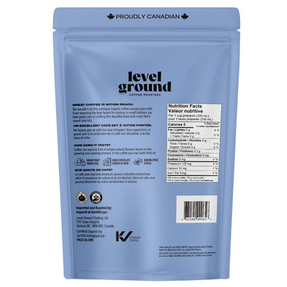 Level Ground Decaf Dark Roast Organic Whole Bean Coffee, 2 x 907 g - image 2