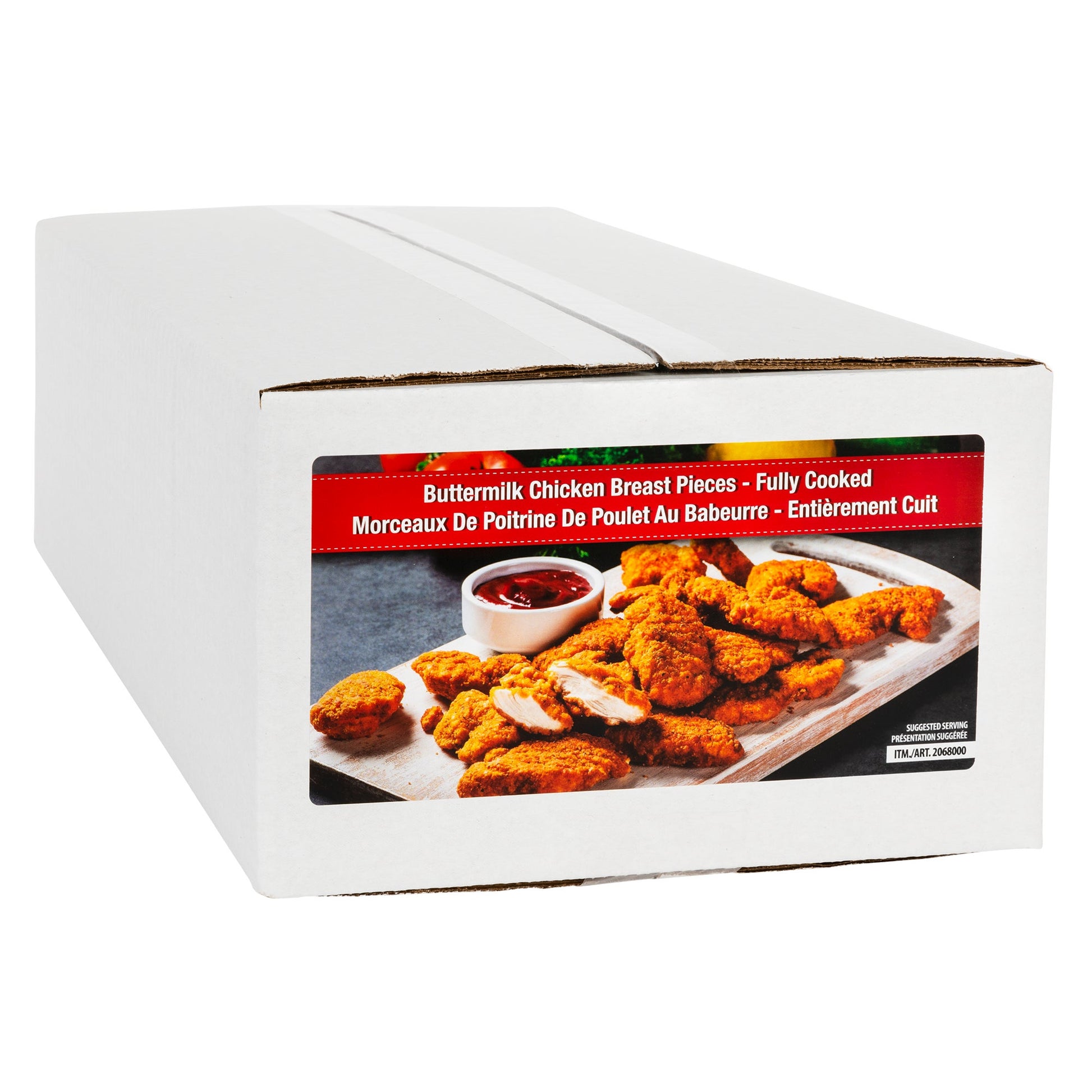 Erie Meats Frozen Buttermilk Chicken Breast Pieces, 2 x 2 kg - image 1