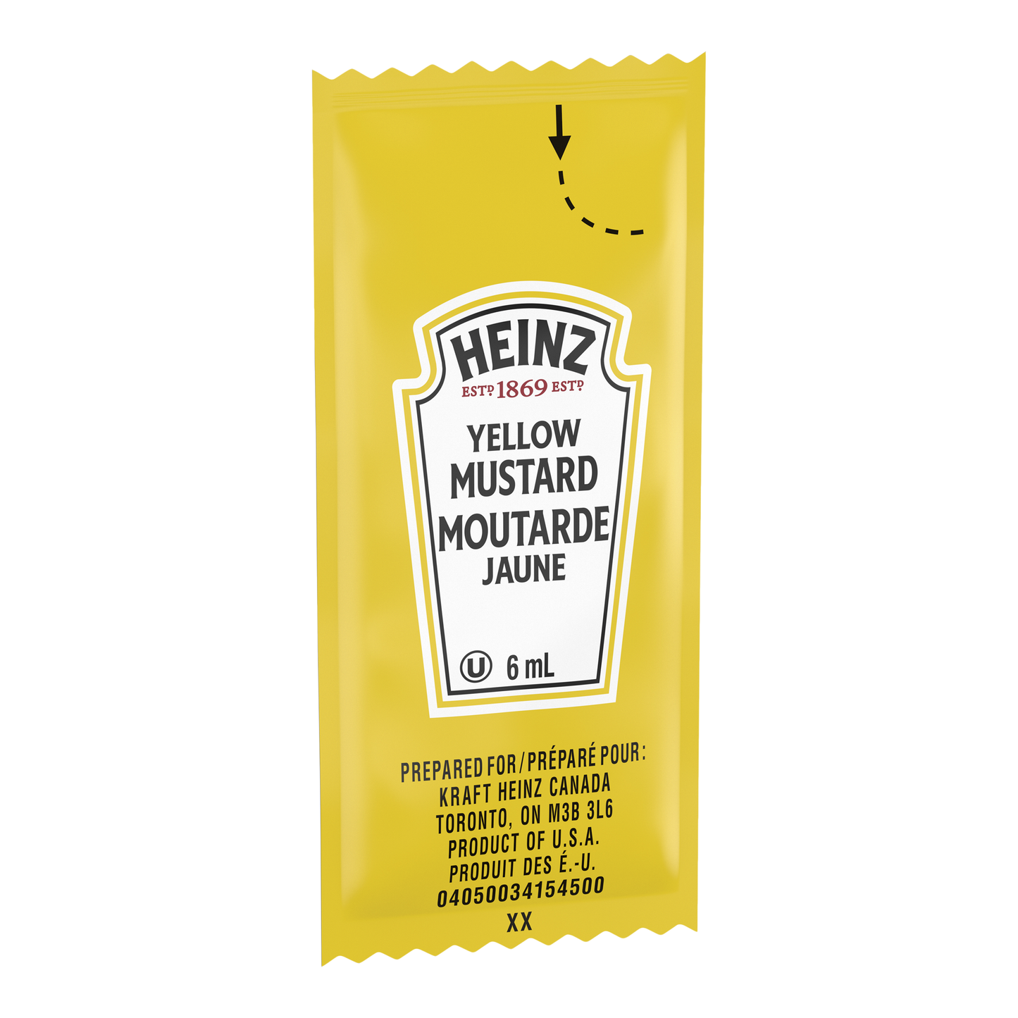Heinz Yellow Mustard Single Serve, 500 x 6 mL - image 2